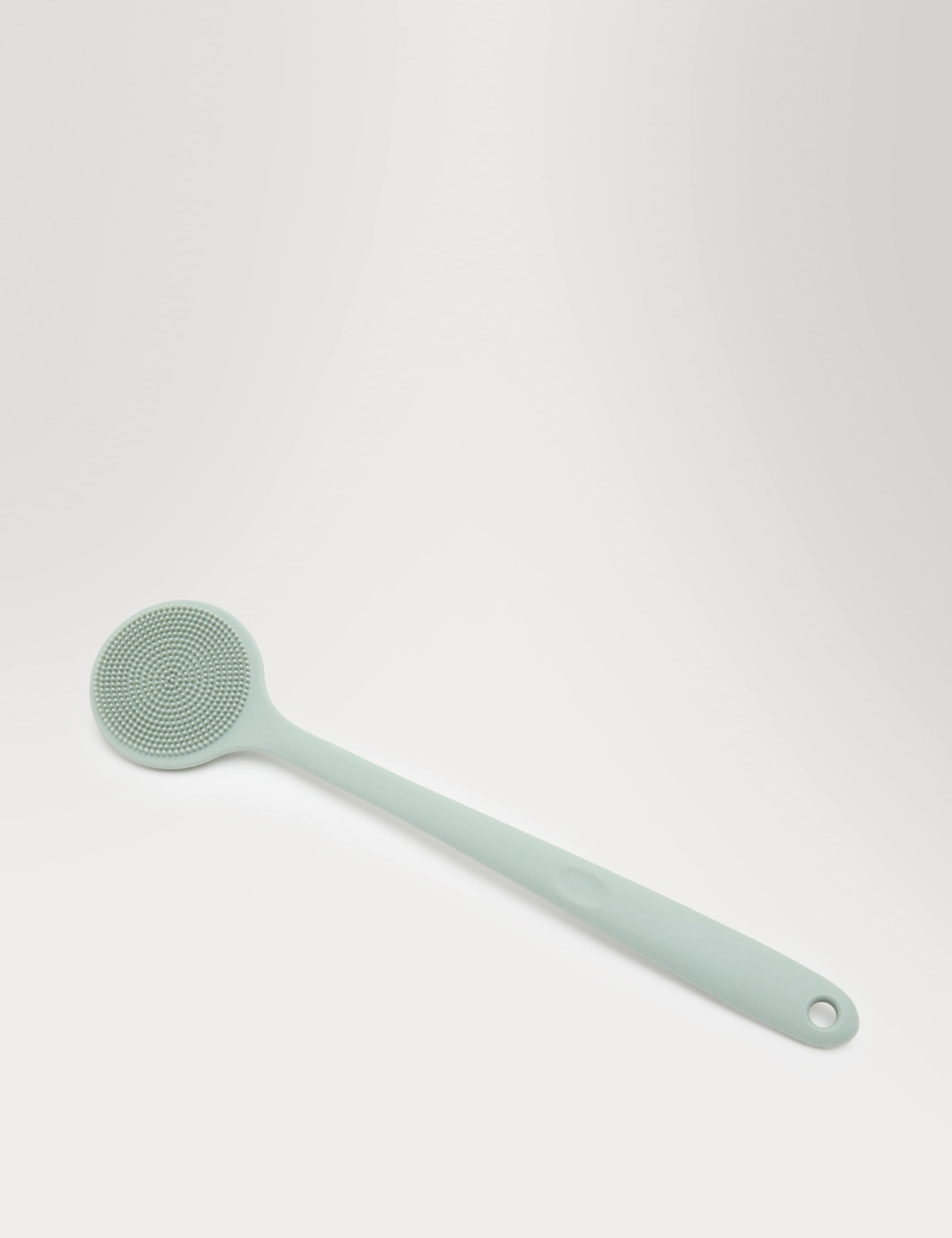 Bloom silicone body brush with long handle - British product