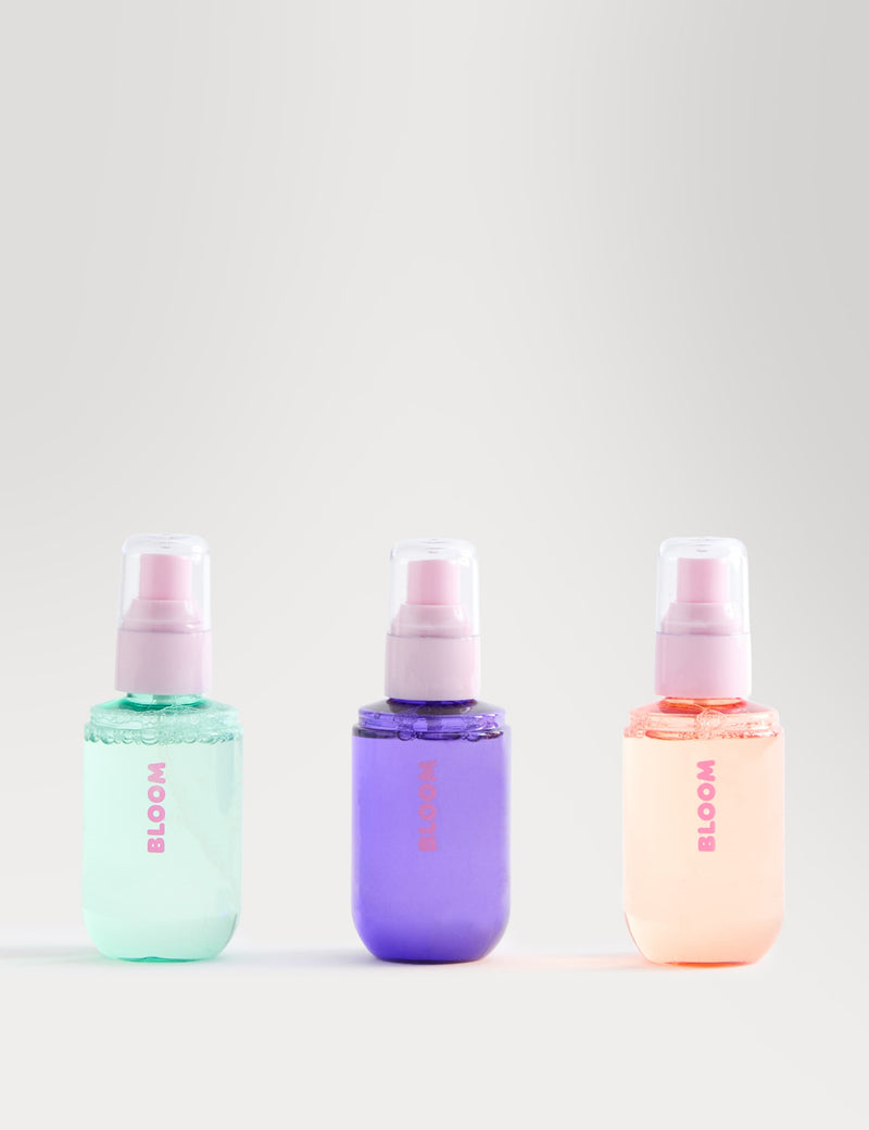 Body Mist Collection with Berry, Coconut, and Orange Fragrances 3x100ml