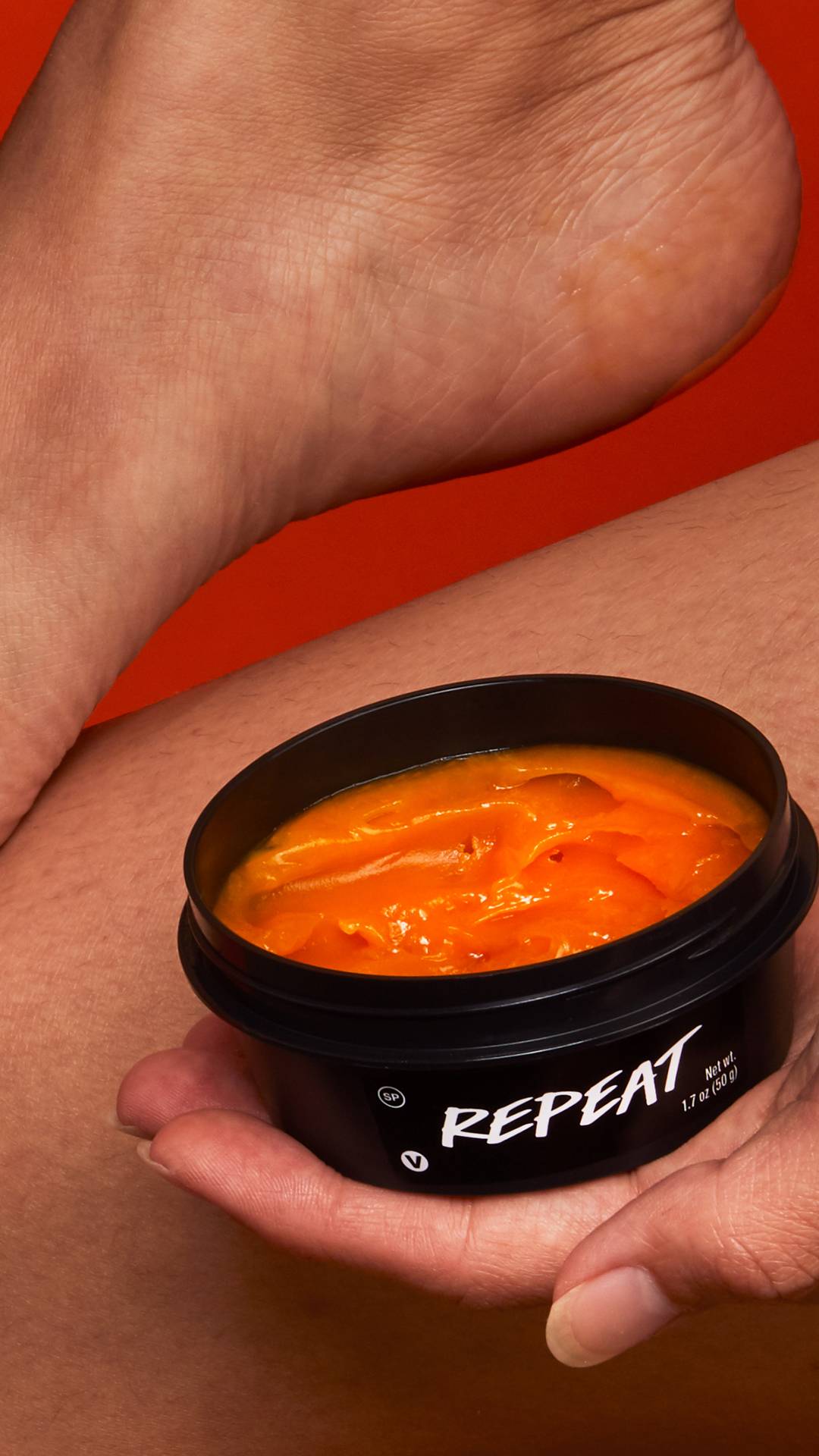 Lush Repeat foot cream for dry feet - British product