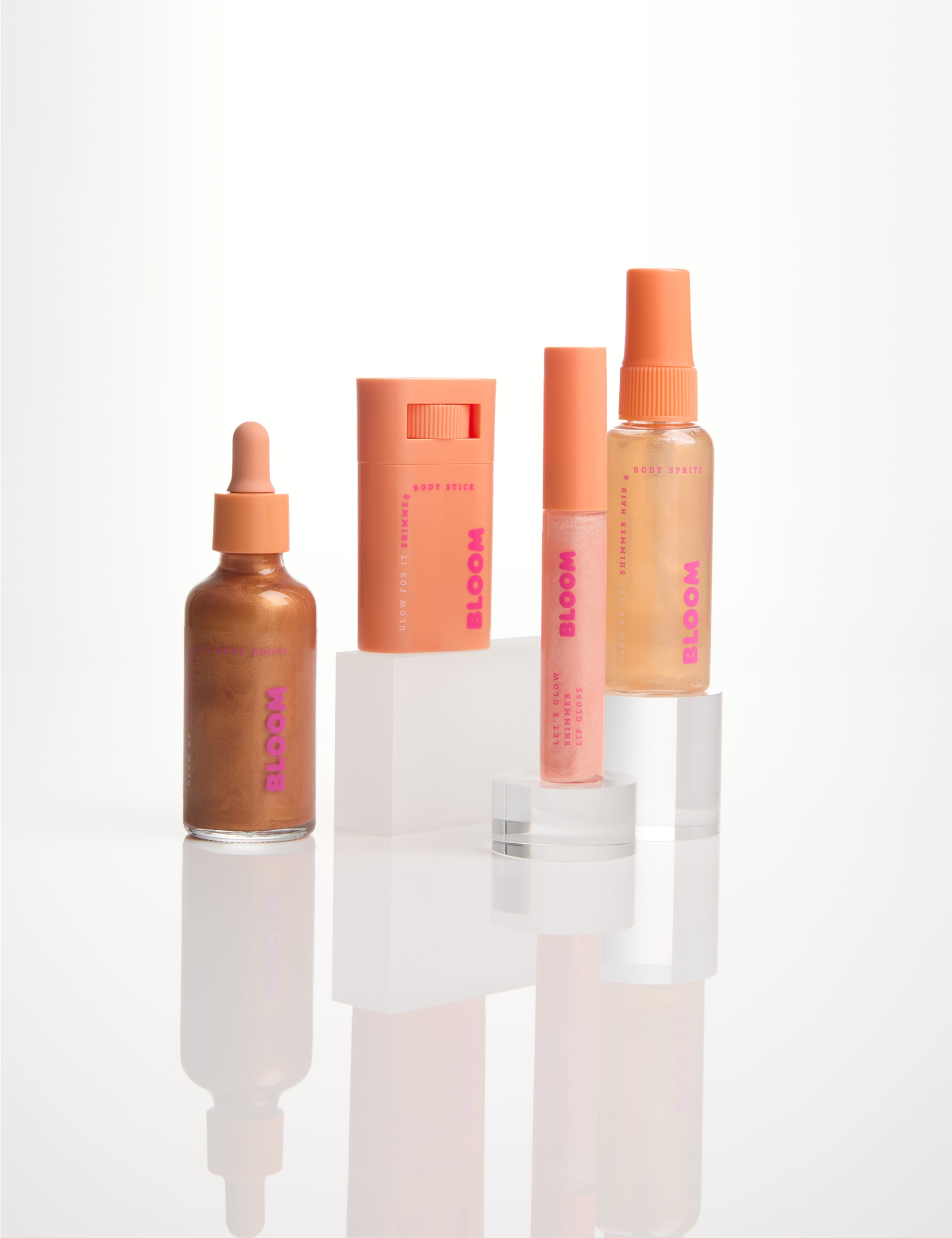 Bloom Body Shimmer Set 4-Piece (British brand)