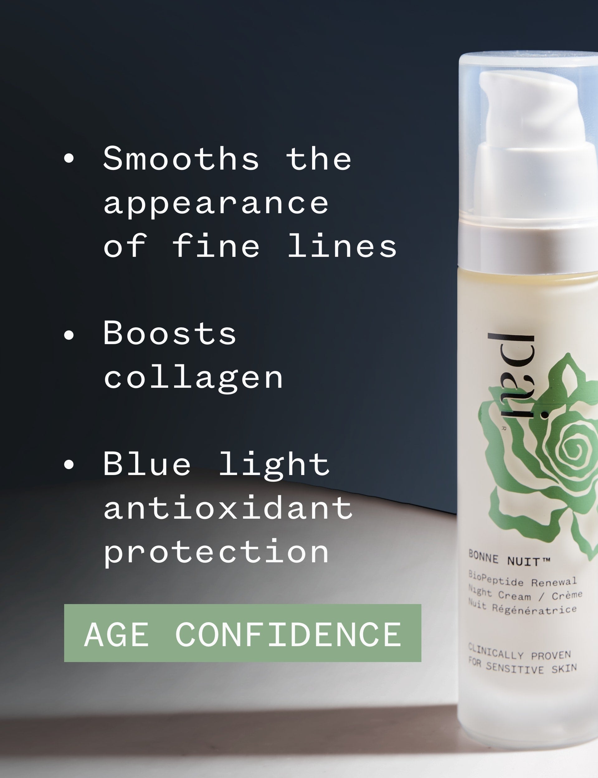 Pai Skincare Bonne Nuit BioPeptide Renewal Night Cream 50ml - British product