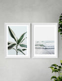 East End Prints Botanical Beach Twin Set Framed Art - British product