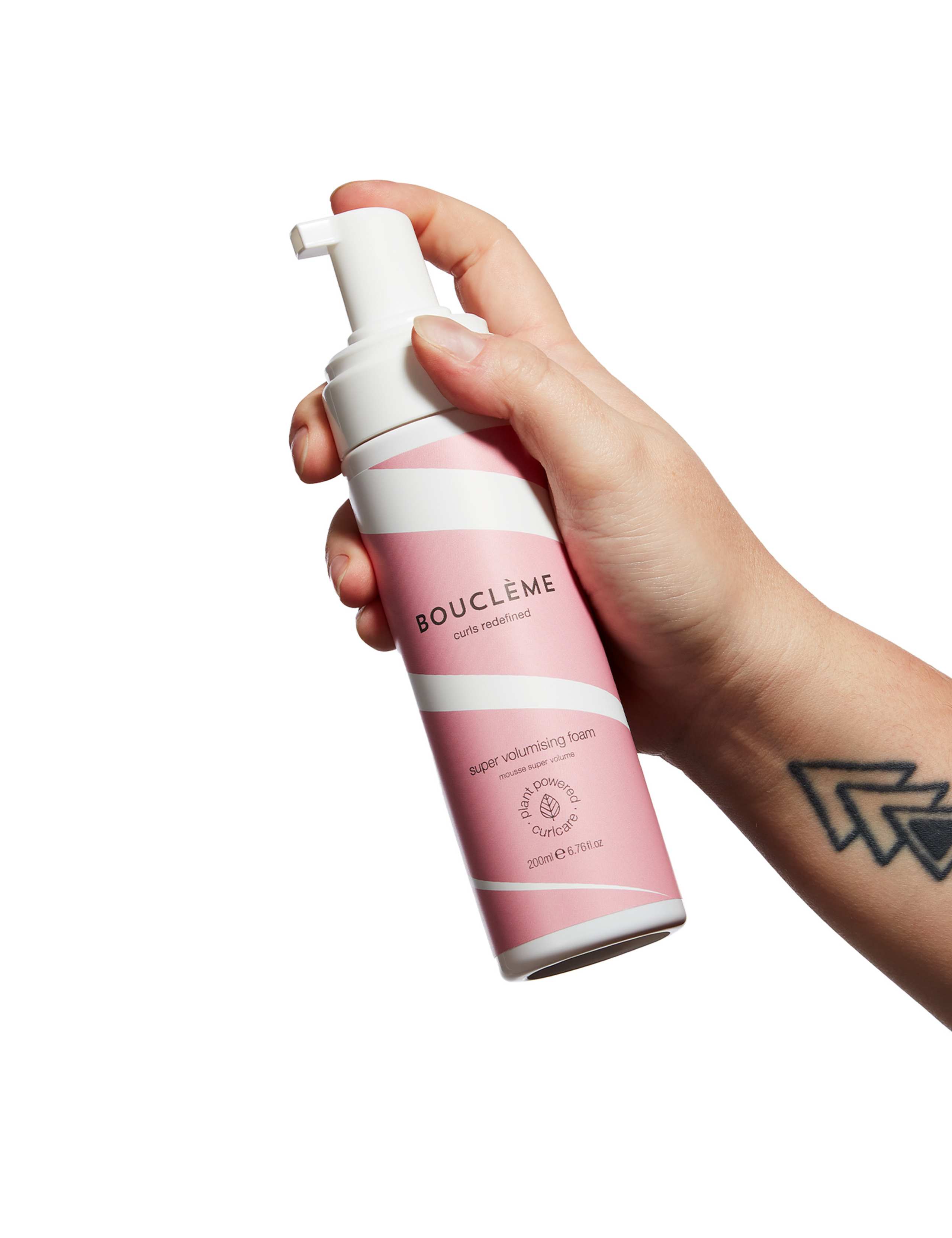 Boucleme super volumising foam 200ml, imported from the UK