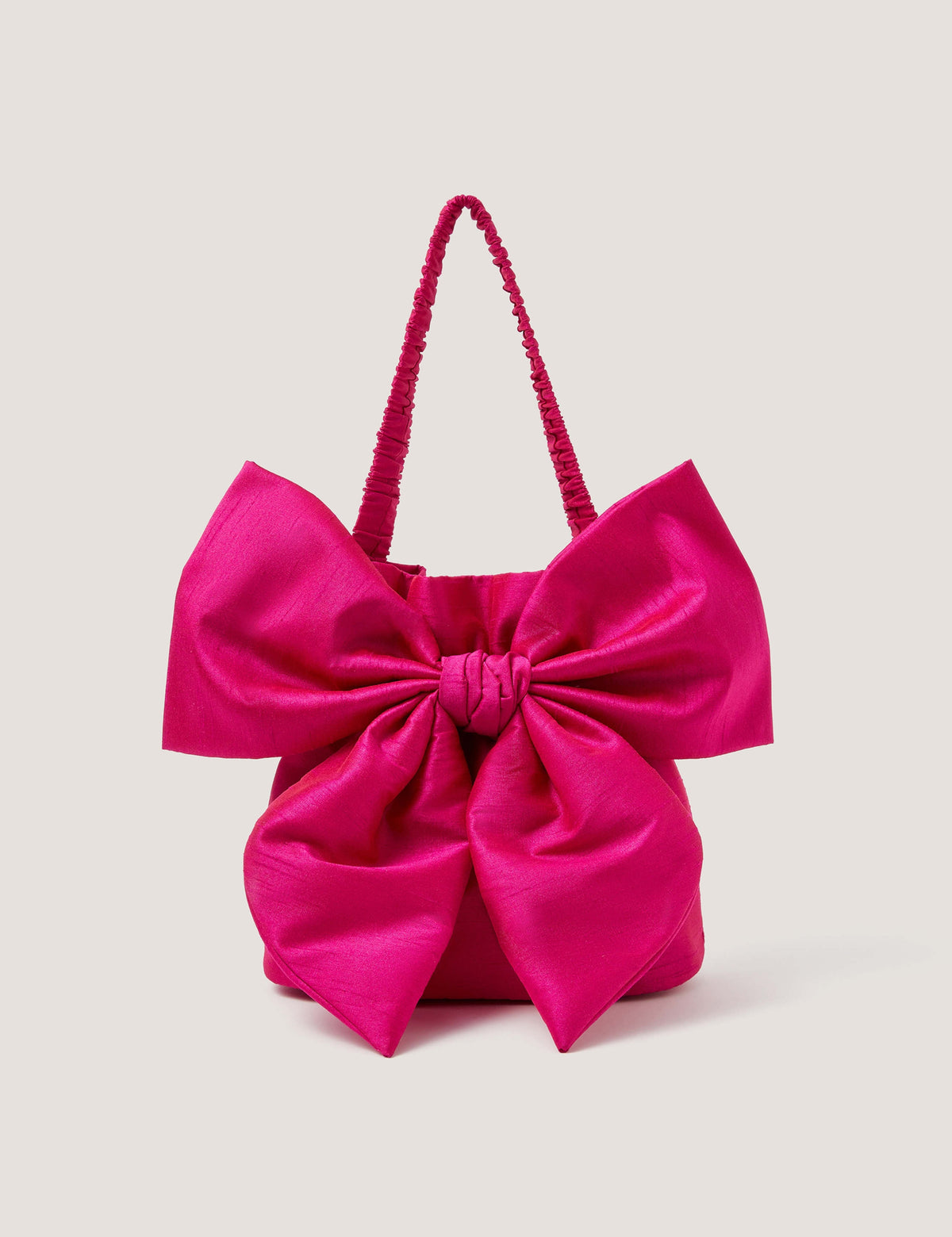 Monsoon Bow Bag with oversized bow - British product