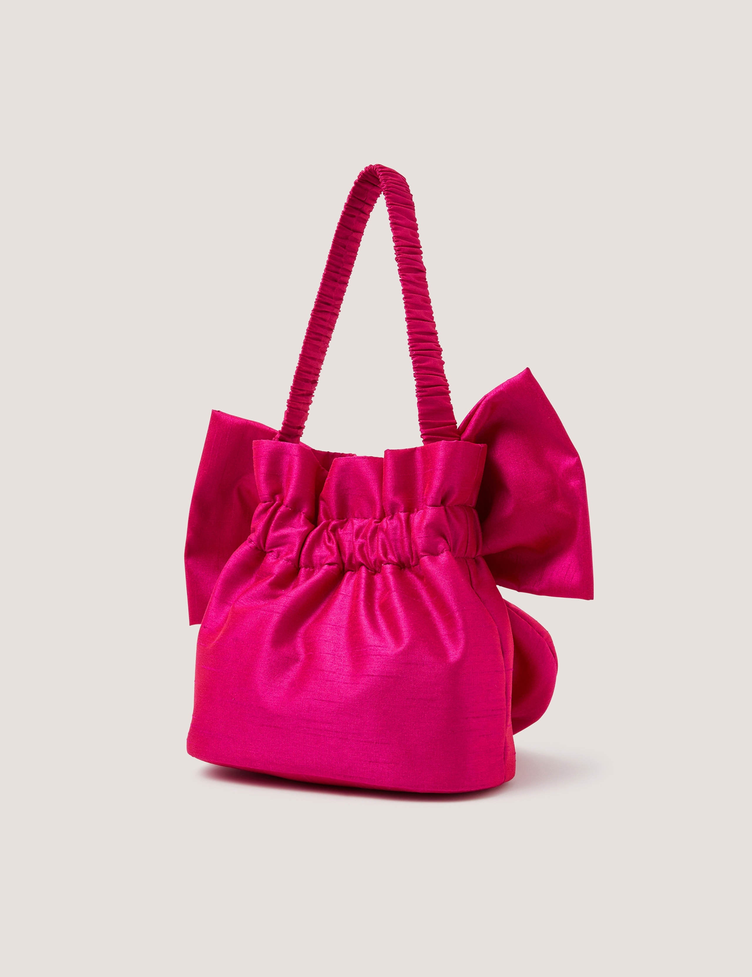 Monsoon Bow Bag with oversized bow - British product