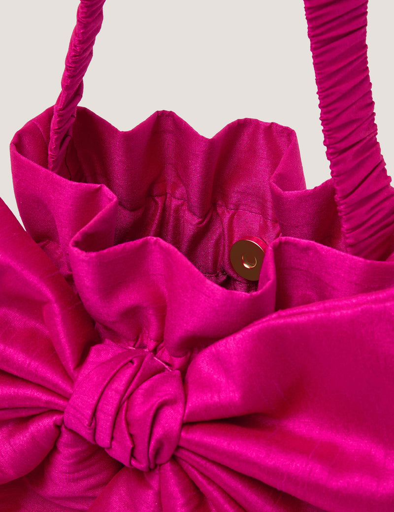Monsoon Bow Bag with oversized bow - British product