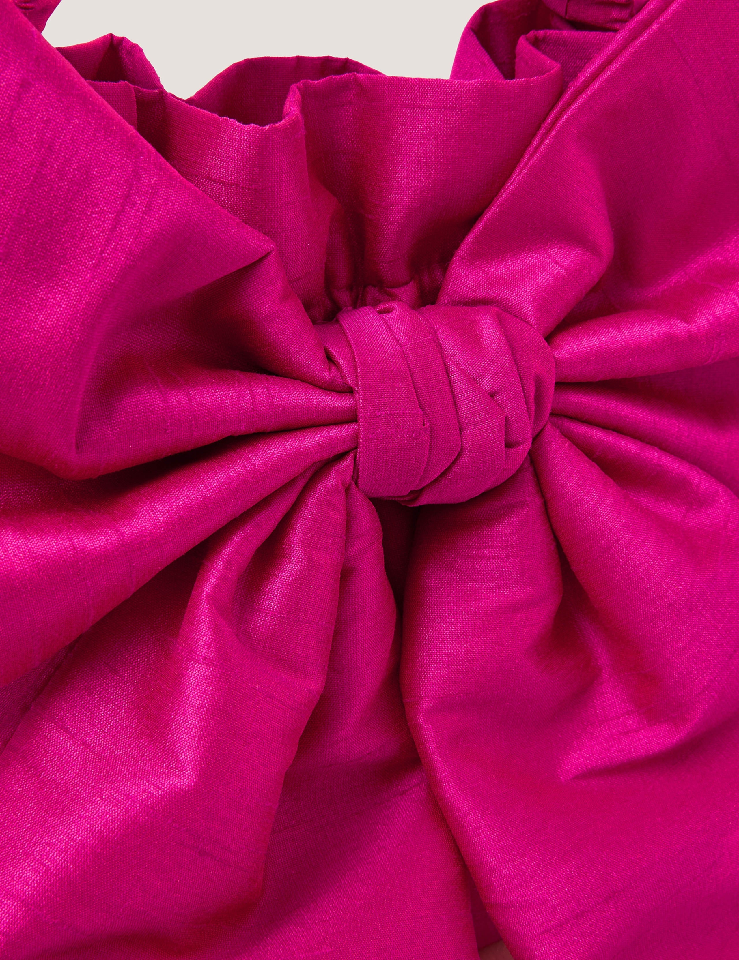Monsoon Bow Bag with oversized bow - British product