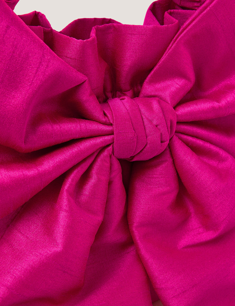 Monsoon Bow Bag with oversized bow - British product