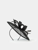 Accessorize bow feather disc fascinator headband (British brand)