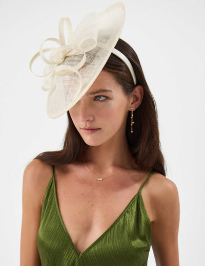 M&S Accessorize Bow Pearl Fascinator- Buy online at McGrocer