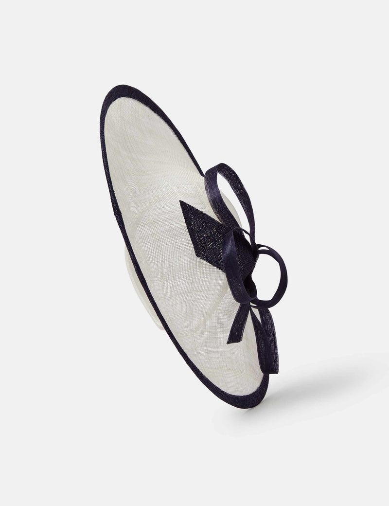 Accessorize Bow Two-Tone Fascinator Headpiece, UK version