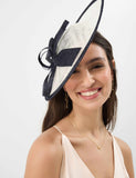 Accessorize Bow Two-Tone Fascinator Headpiece, UK version