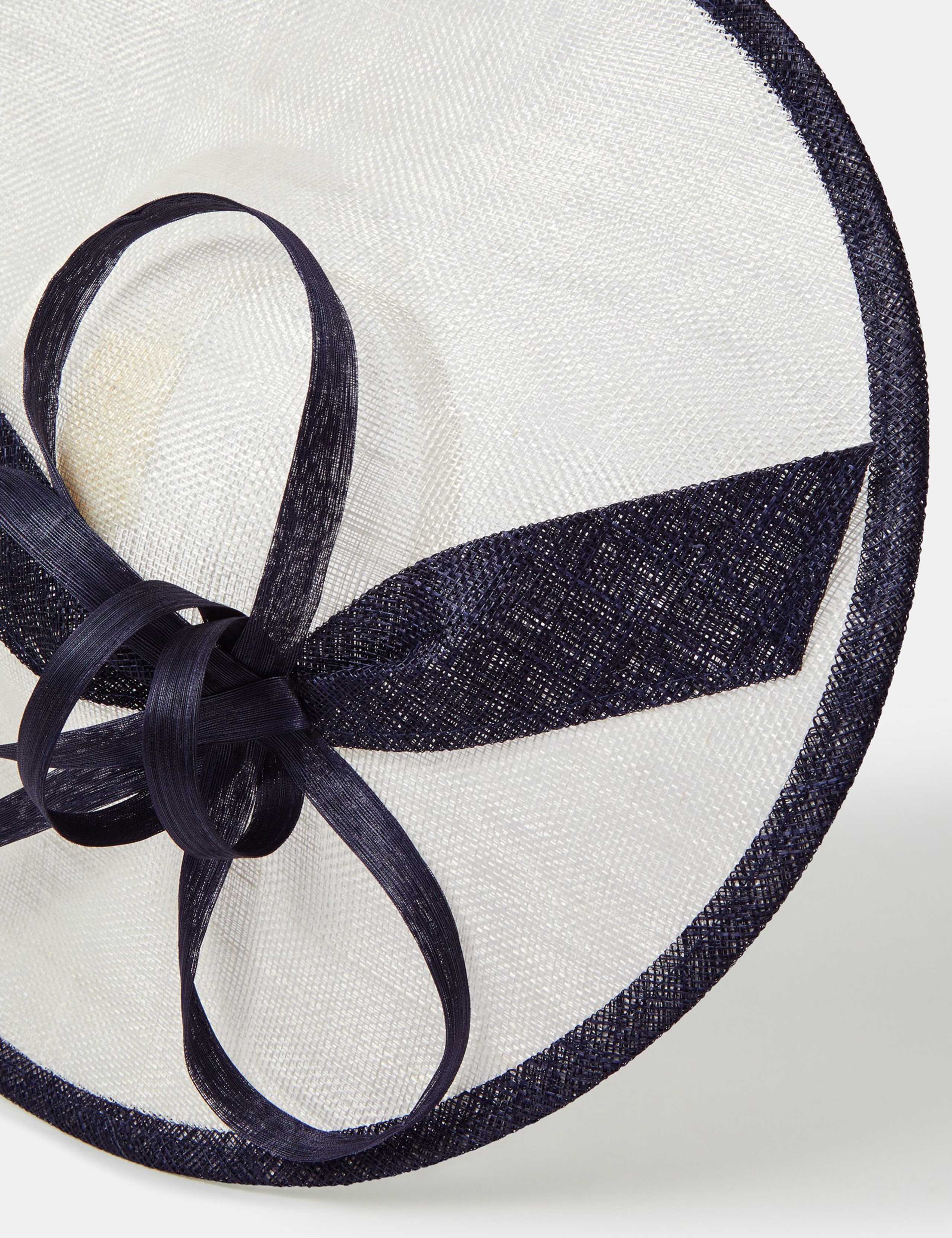 Accessorize Bow Two-Tone Fascinator Headpiece, UK version