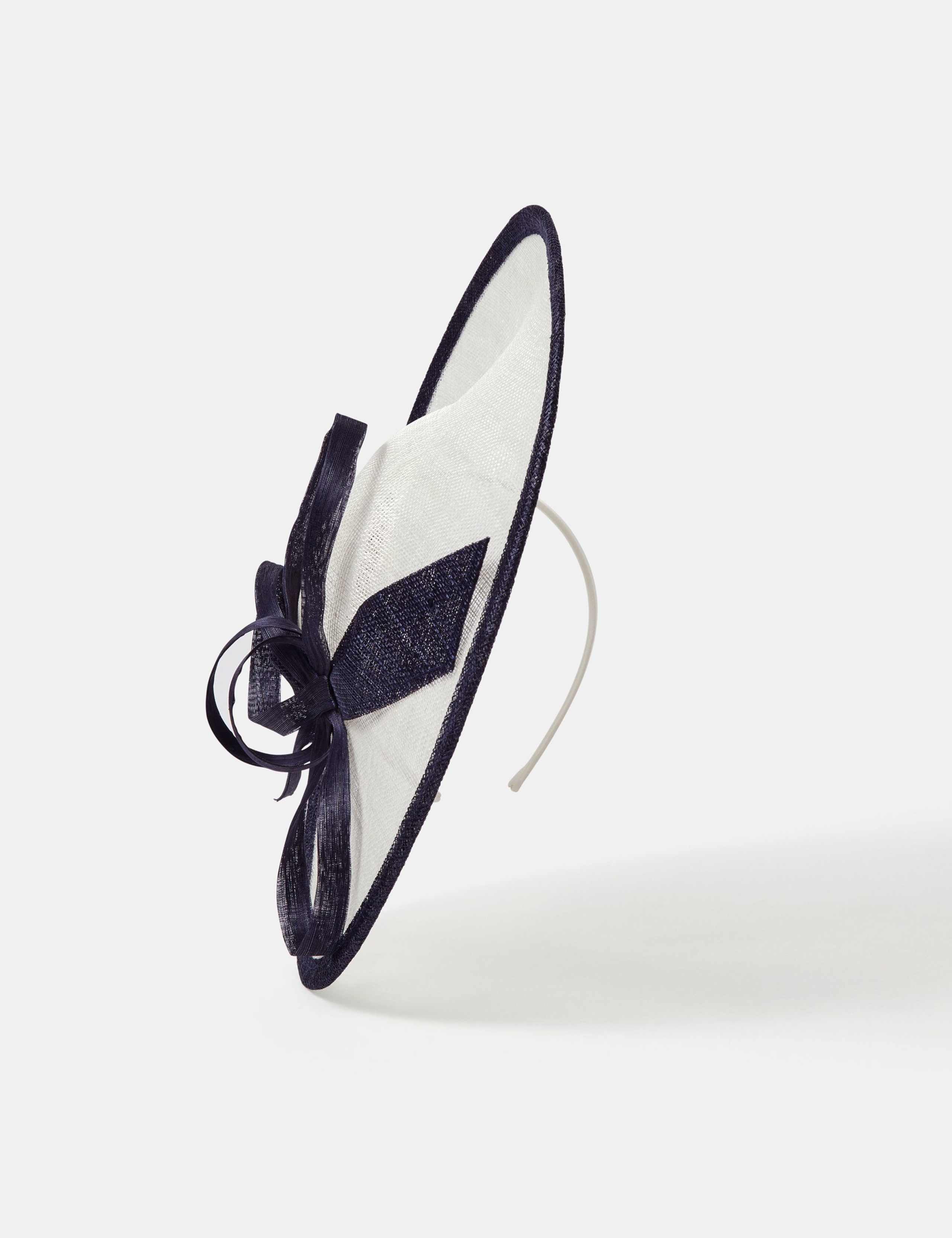 Accessorize Bow Two-Tone Fascinator Headpiece, UK version