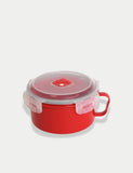 Good2Heat bowl with spork microwaveable container (British brand)