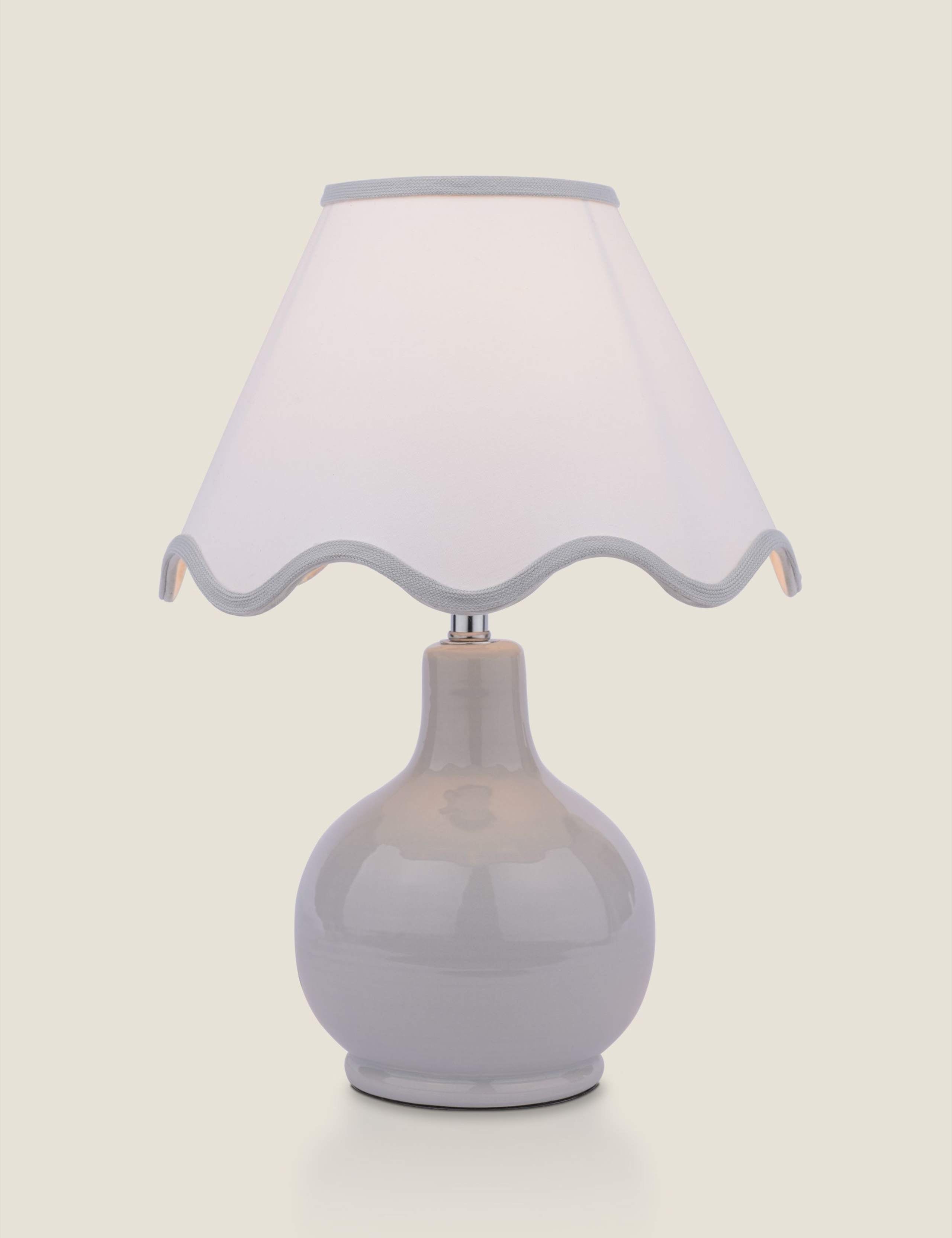 Laura Ashley Bramhope table lamp ceramic base UK version