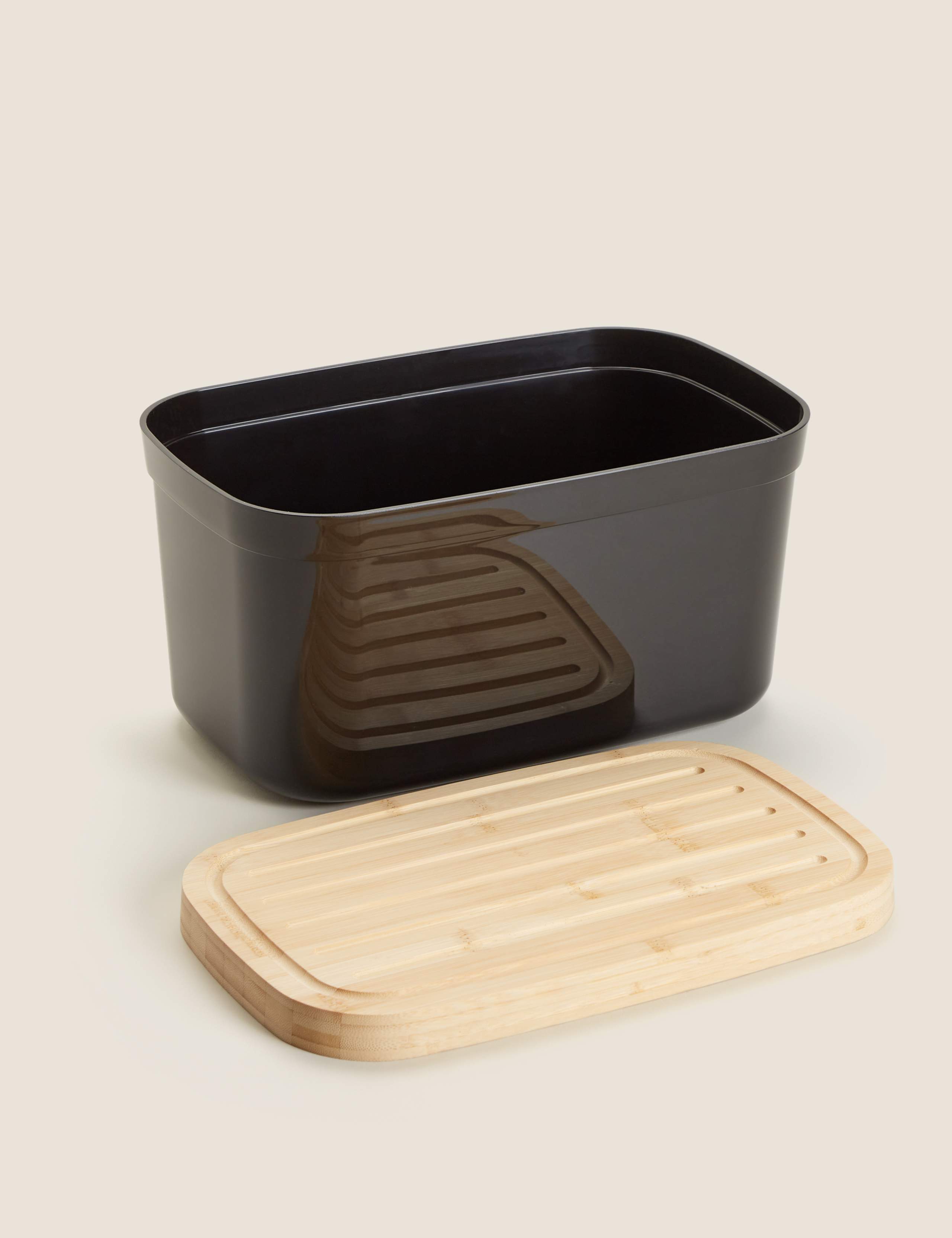 Joseph Joseph bread bin with bamboo lid, imported from the UK