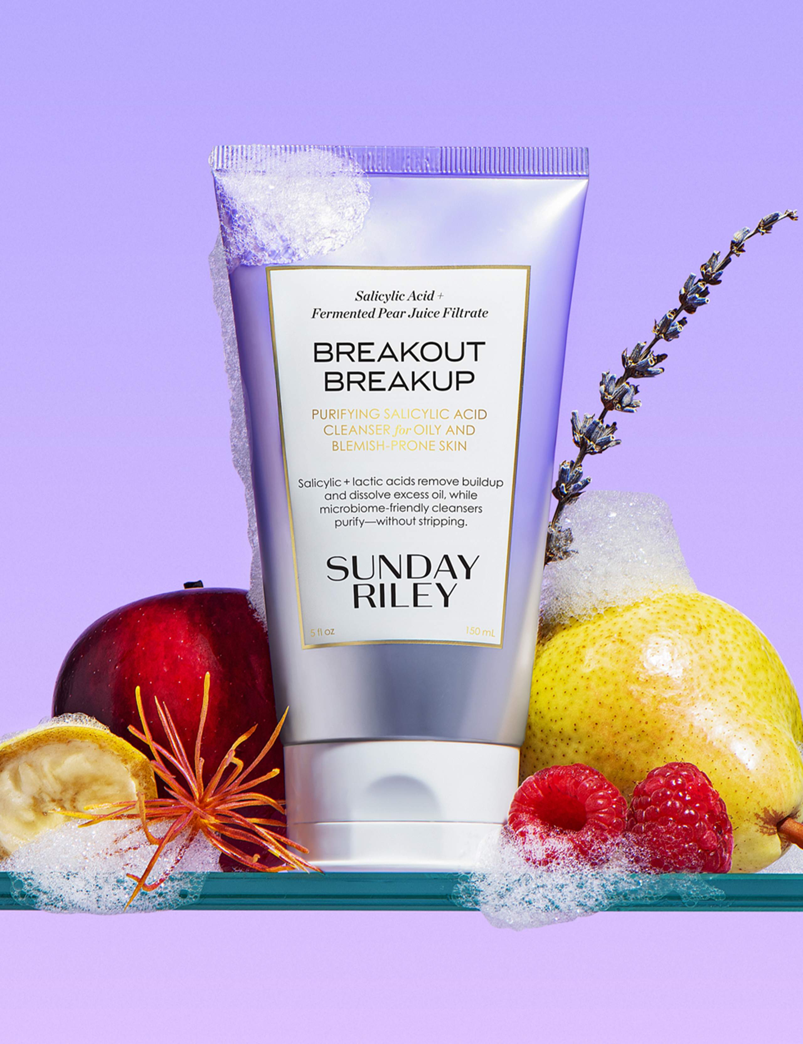 Sunday Riley purifying salicylic acid cleanser 150ml, UK version