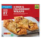 Brie and cranberry puff pastry wrap with caramelised onion, UK version