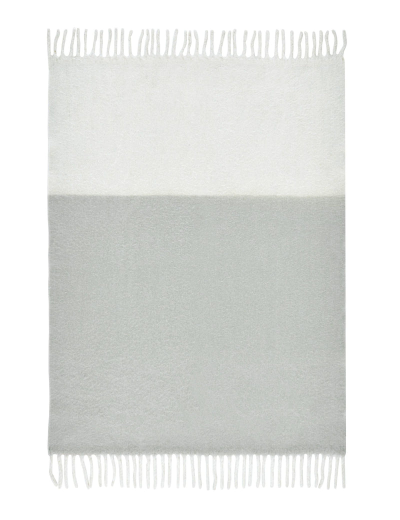 Laura Ashley Home Bronwen wool throw with tassels, UK version