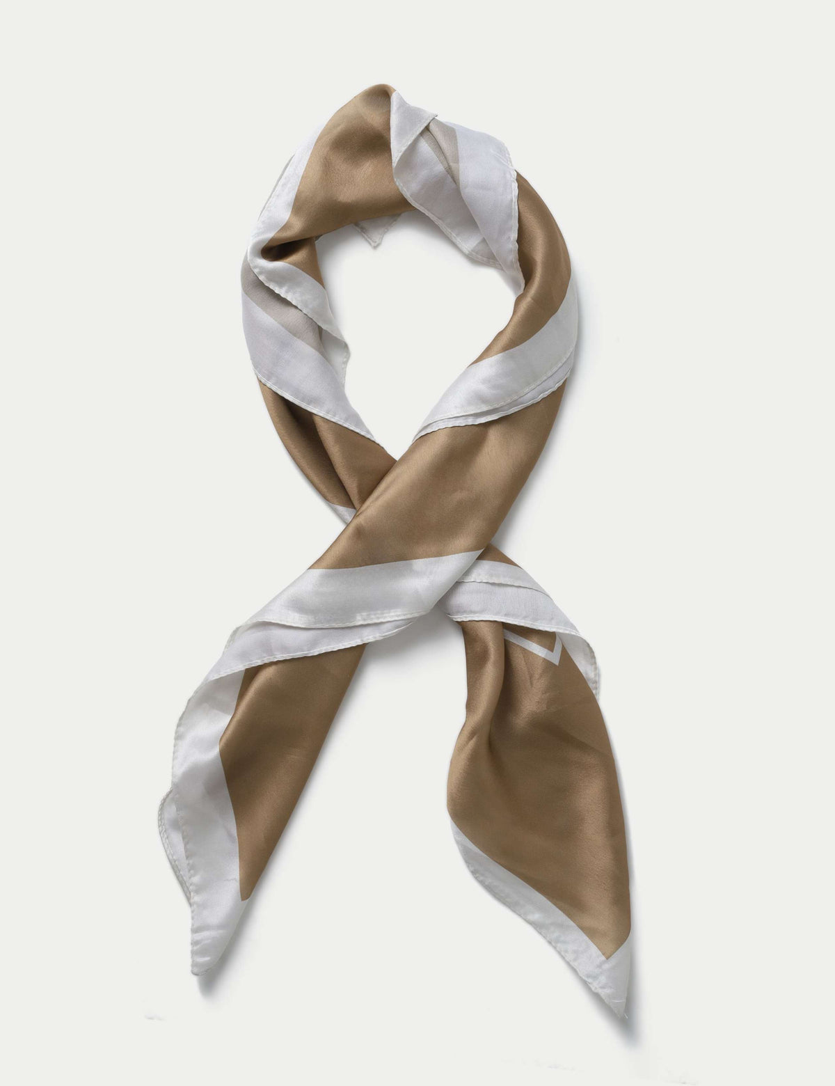 Brown Geo Printed Scarf, UK version