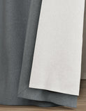 Brushed eyelet thermal blackout curtains with Thermowarmth lining (British brand)
