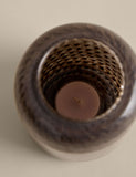 Bubble decorative glass tealight holder 11cm, UK version