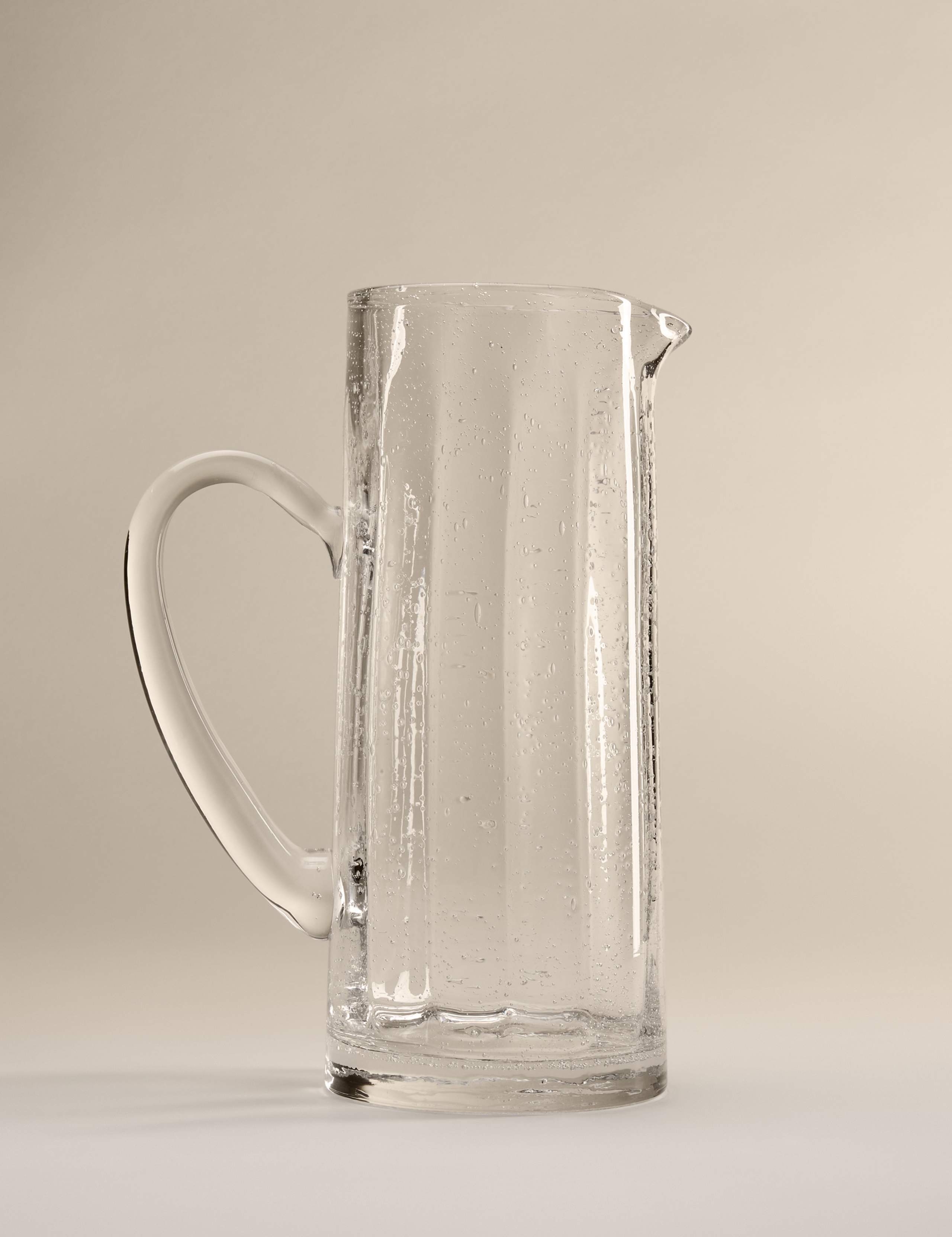 Bubble jug glass 26cm, imported from the UK