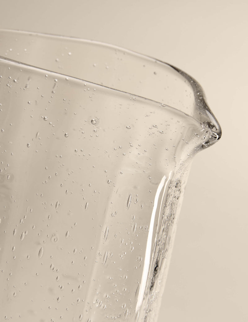 Bubble jug glass 26cm, imported from the UK