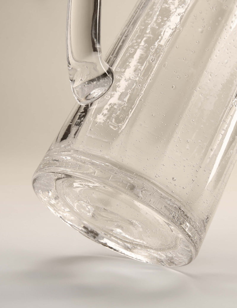 Bubble jug glass 26cm, imported from the UK