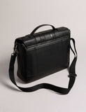 Ted Baker buckle messenger bag with checked pattern, UK version