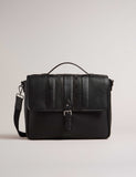 Ted Baker buckle messenger bag with checked pattern, UK version