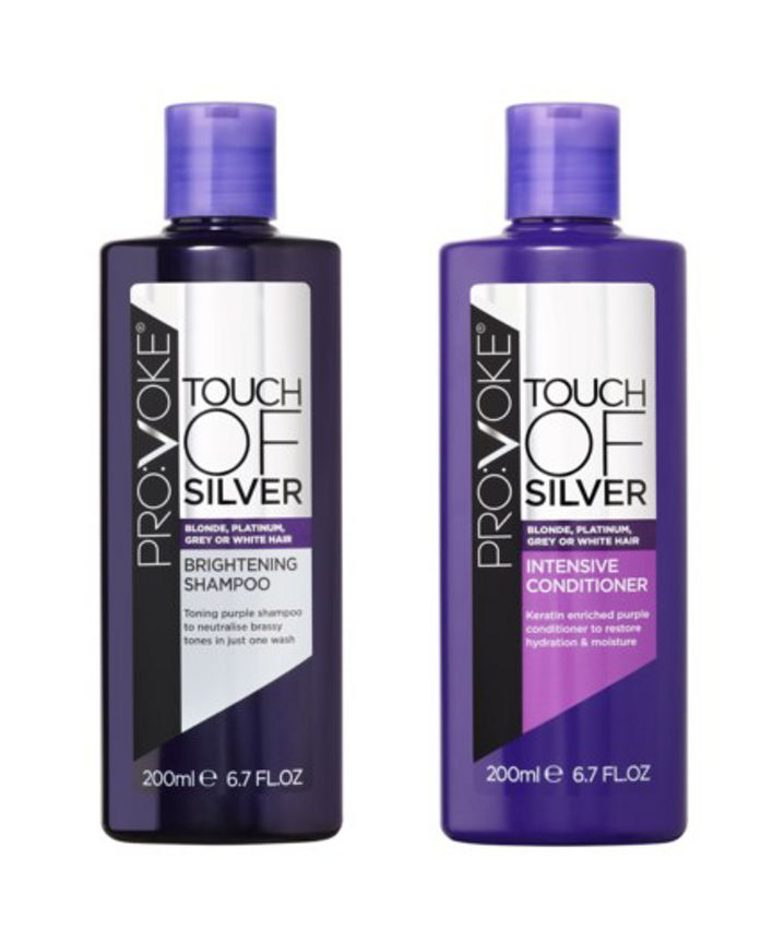 PRO:VOKE Touch Of Silver Brightening Shampoo & Intensive Conditioner Bundle GOODS ASDA   