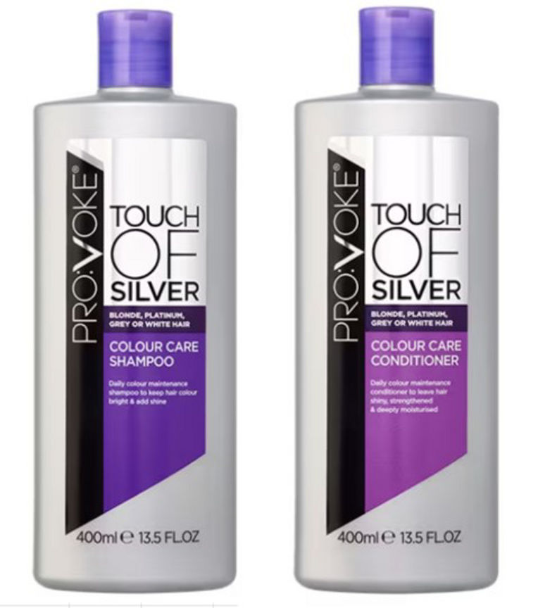 PRO:VOKE Touch Of Silver Colour Care Shampoo & Conditioner Bundle GOODS ASDA   