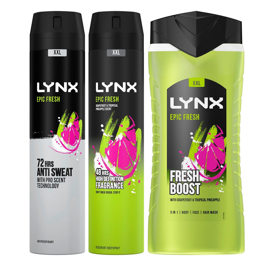 Lynx Epic Fresh Deodorant & Shower Gel Bundle GOODS ASDA   