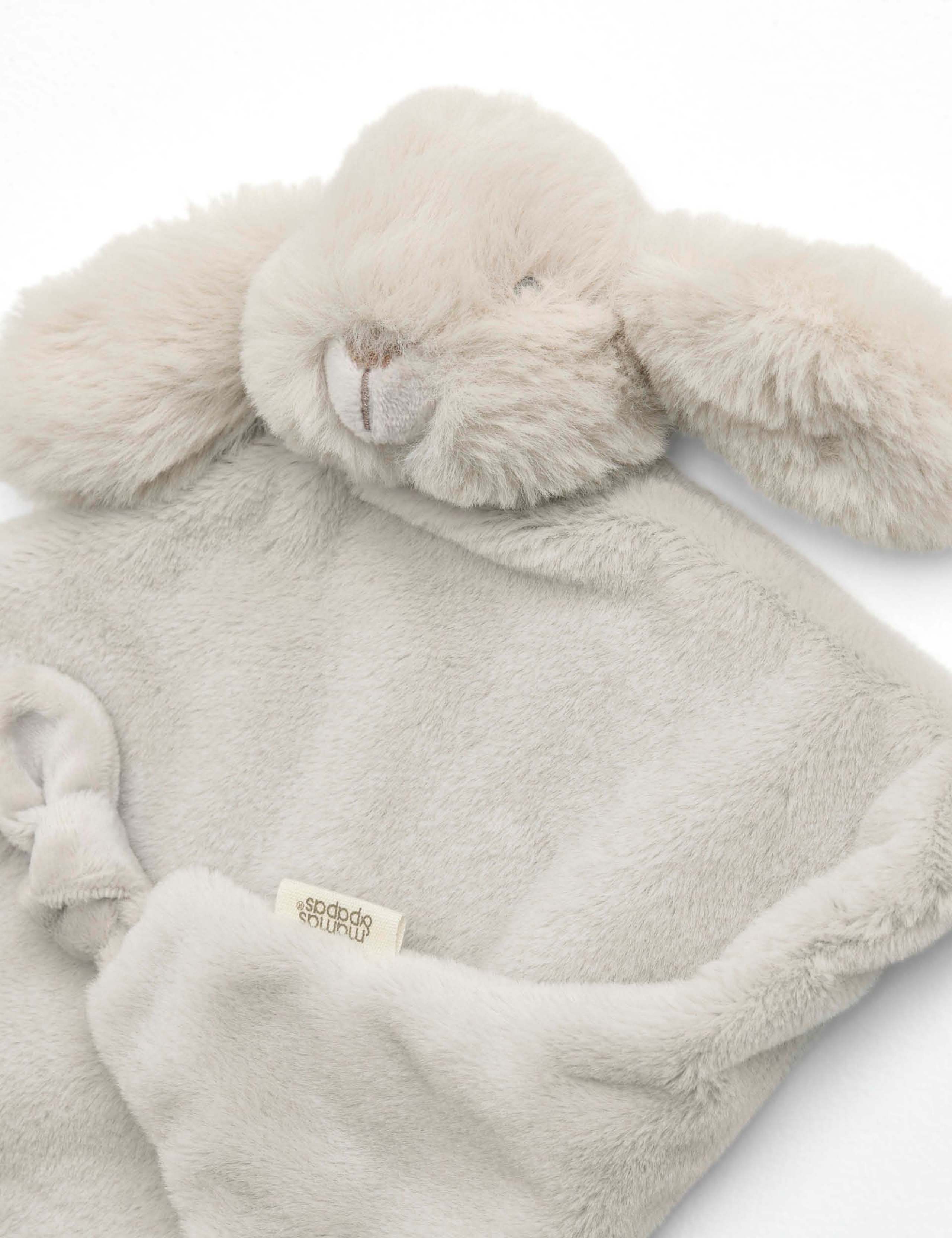 Mamas & Papas bunny comforter soft faux fur 29cm - British product