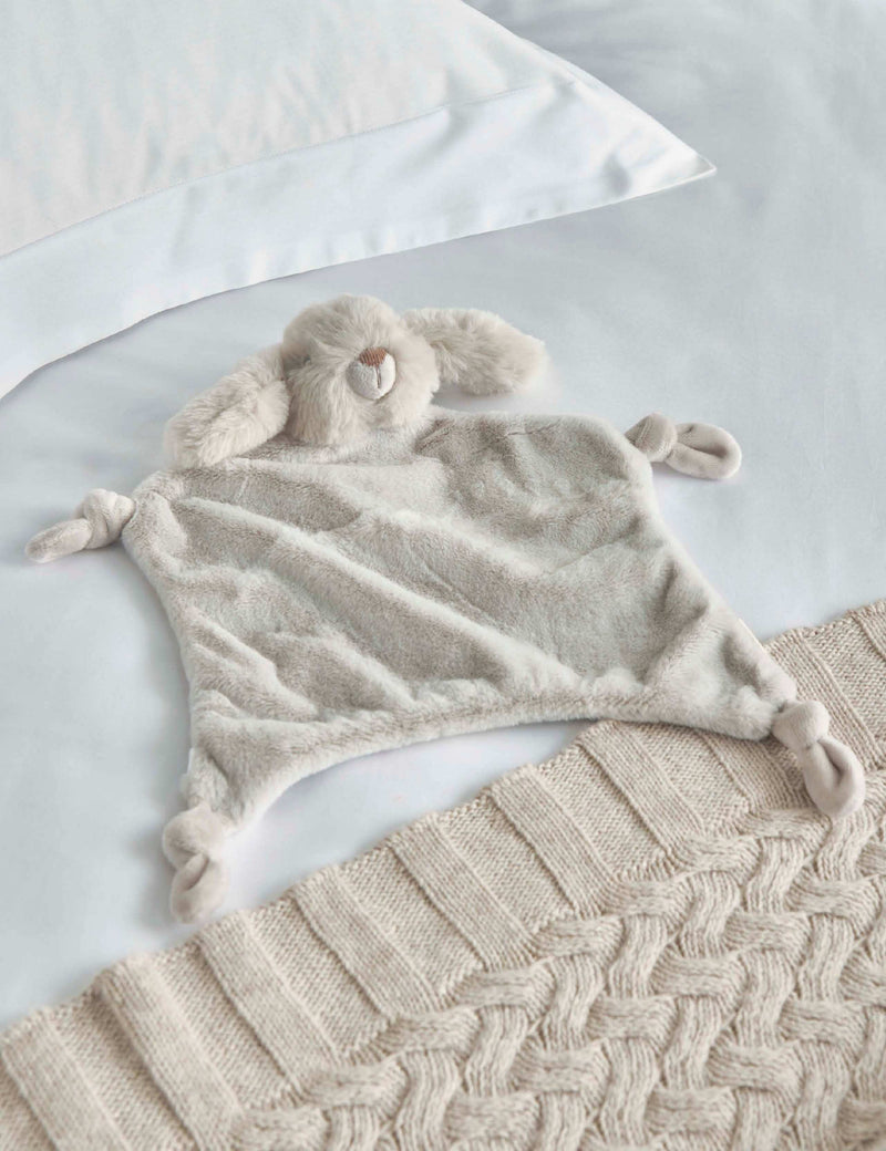 Mamas & Papas bunny comforter soft faux fur 29cm - British product