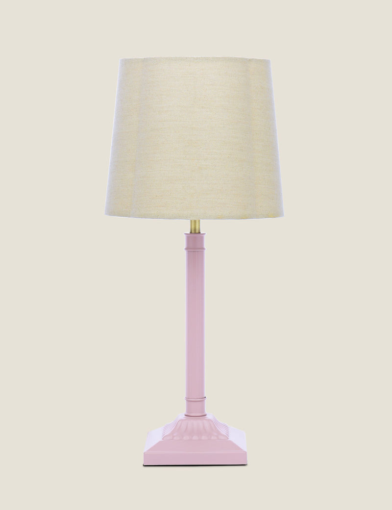 Joules Buscot scallop shade table lamp 43cm (British brand)