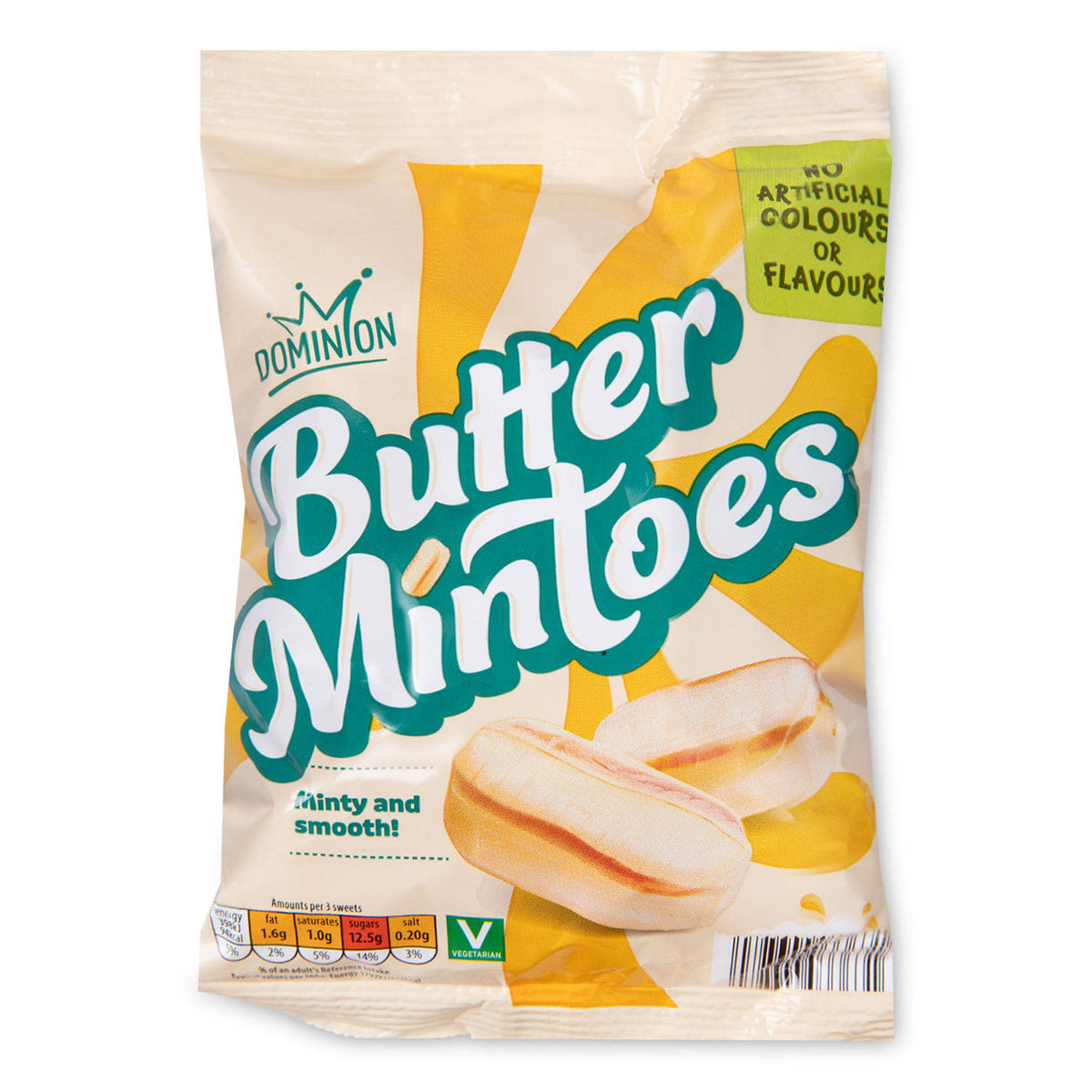 Butter Mintoes creamy mint sweets 200g - British product