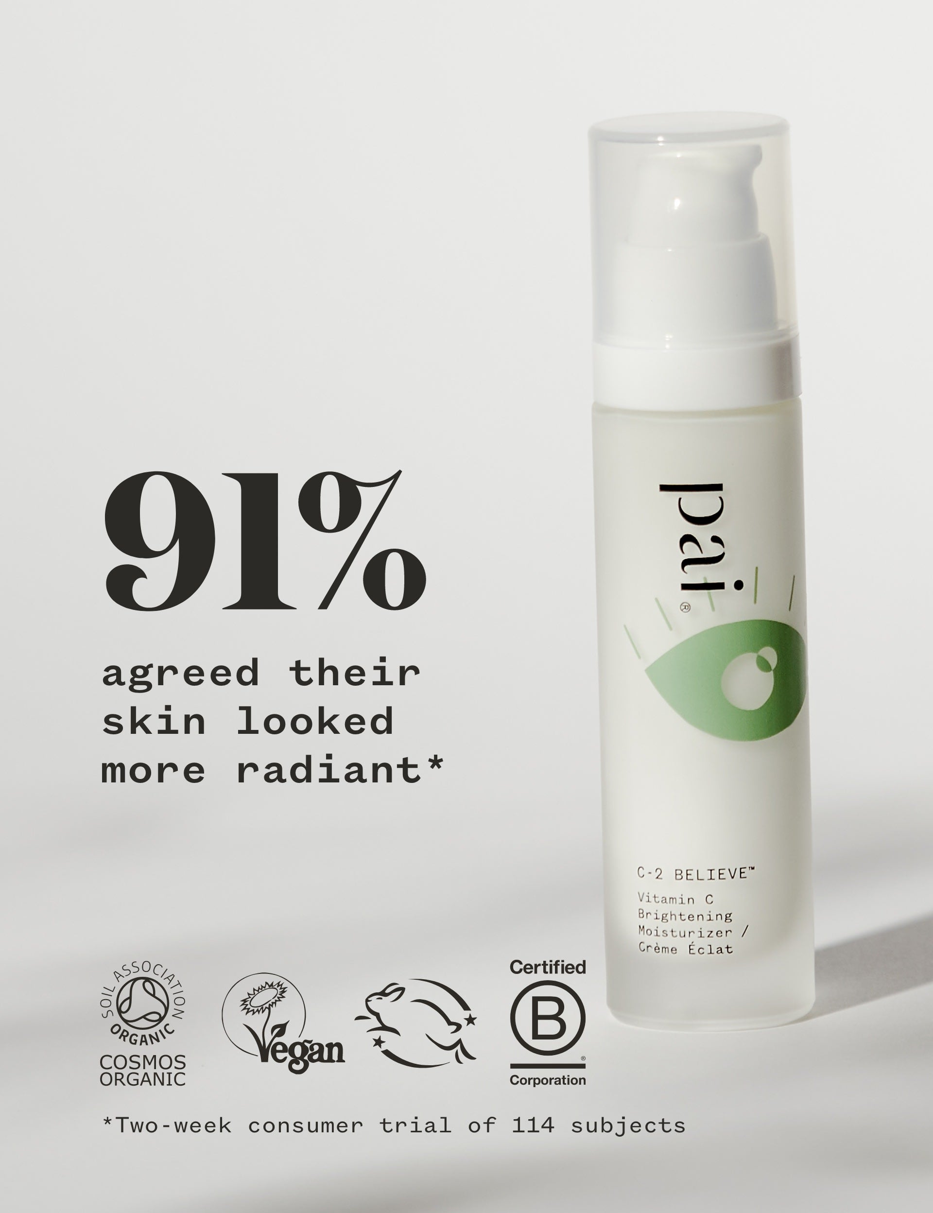 Pai Skincare brightening moisturiser 50ml - British product