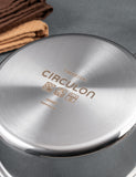 Circulon 24cm stainless steel pan with lid, imported from the UK