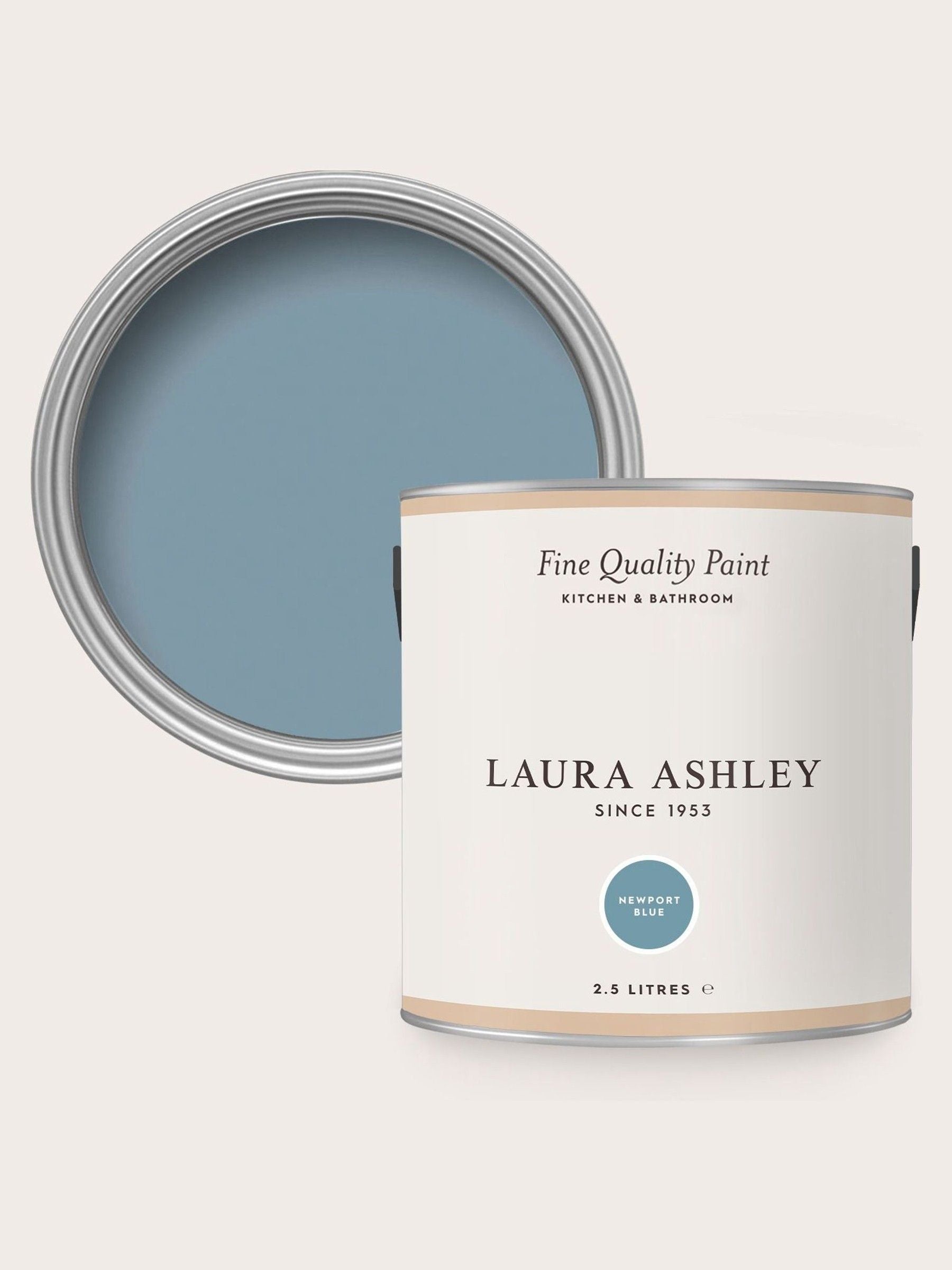 Laura Ashley Newport Blue paint (British brand)