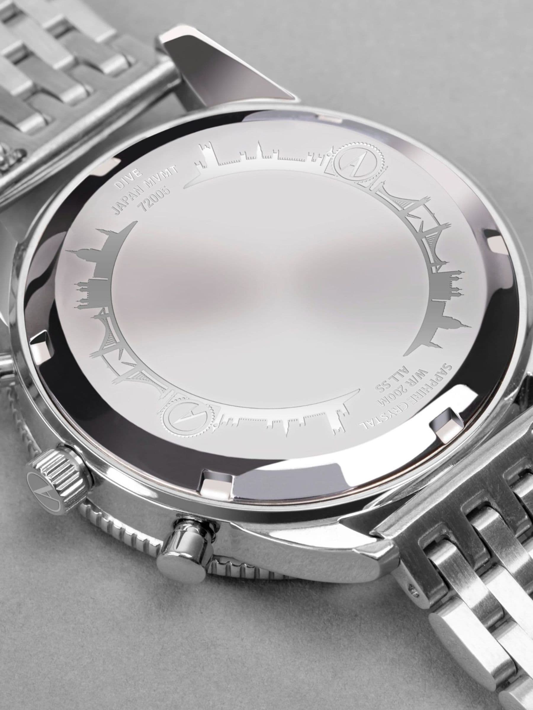 Accurist Silver Dive Chronograph Watch - British product