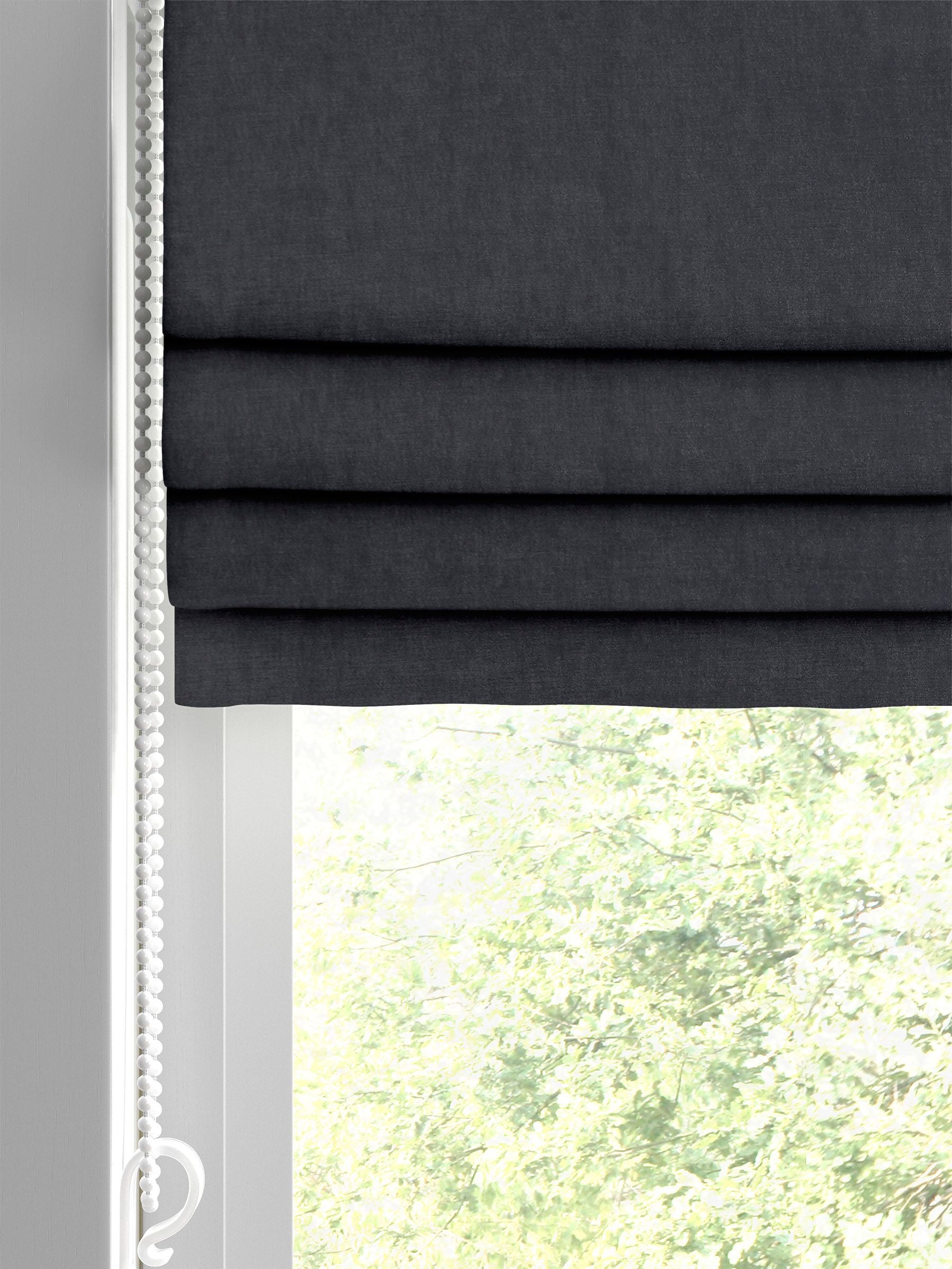 Abbott roman blind ink black, imported from the UK