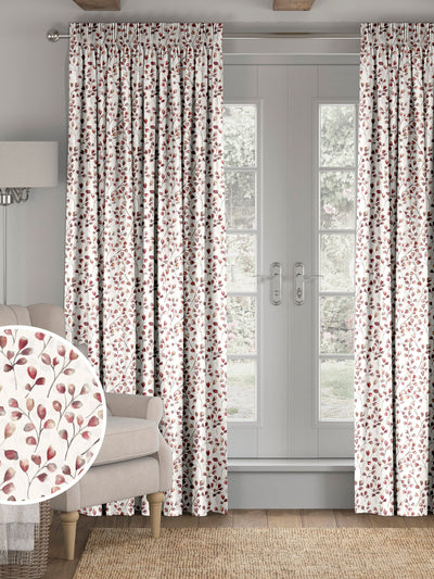 Next Red April Made to Measure Curtains- Buy online at McGrocer