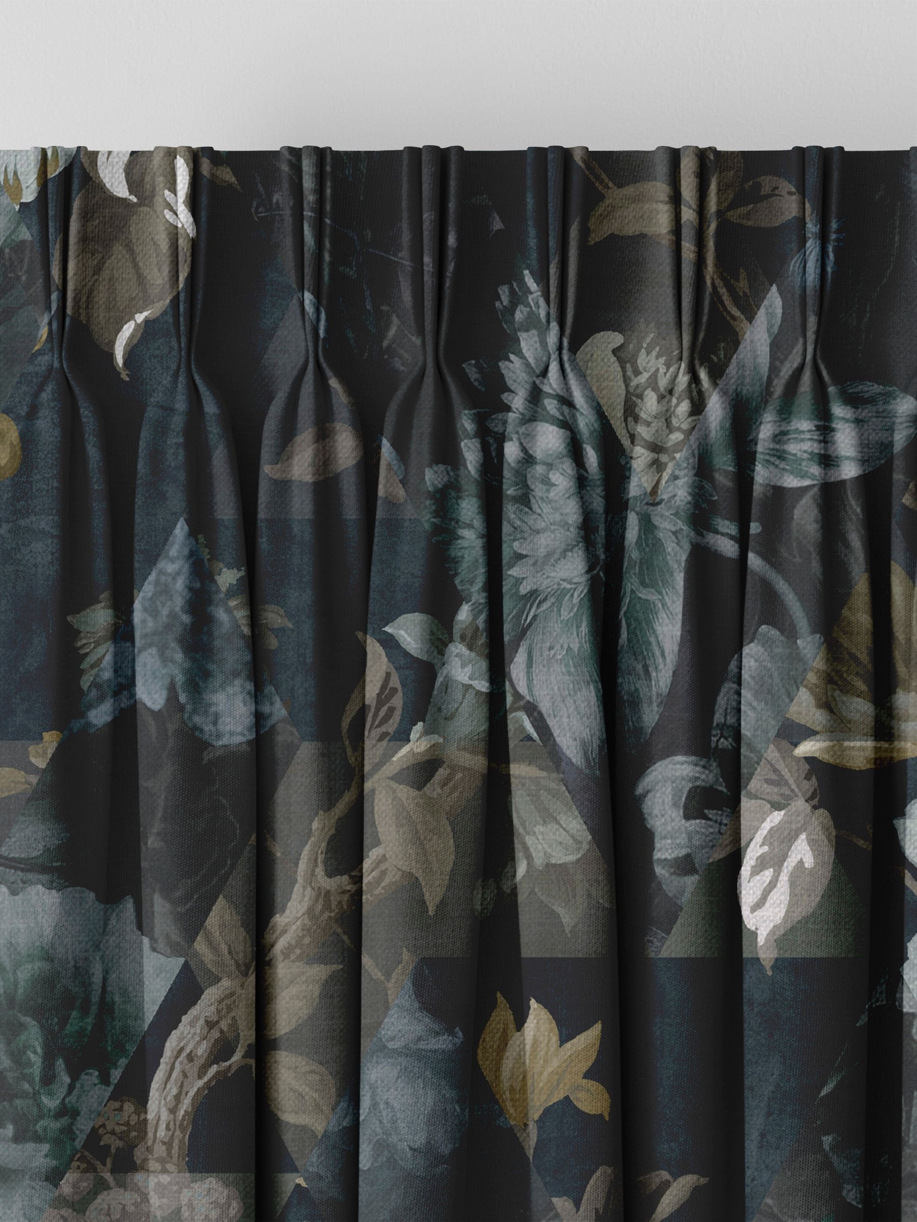 Graham & Brown Timepiece curtains Midnight Purple made to measure, UK version