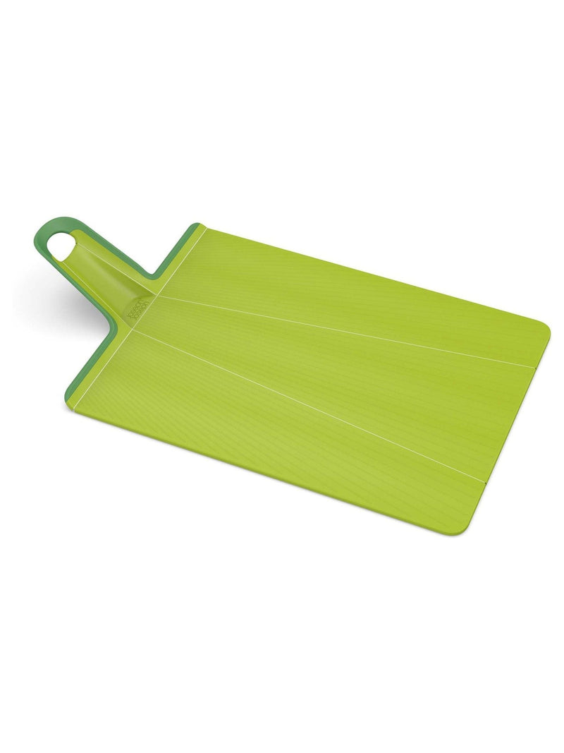 Tabla de cortar plegable Joseph Joseph Green Chop2Pot Plus, versión para Reino Unido