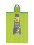 Tabla de cortar plegable Joseph Joseph Green Chop2Pot Plus, versión para Reino Unido