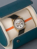 Accurist Black Origin Leather Strap Chronograph Watch - British product