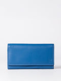 Lakeland Leather Black Large Flapover Purse